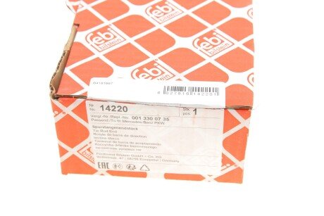 Наконечник рулевой тяги febі Bilstein 14220