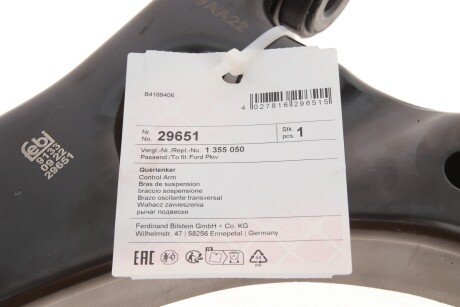 Нижний рычаг передней подвески febі Bilstein 29651