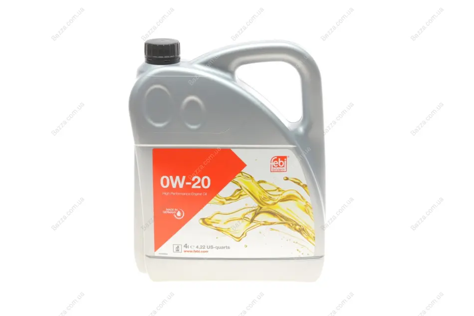 Олива мот 0W20 4L febі bilstein 177647