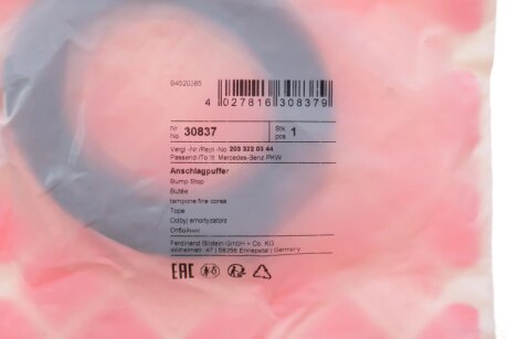 Відбійник переднього амортизатора febі Bilstein 30837