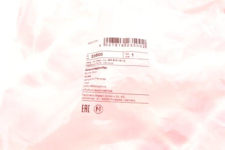 Відбійник заднього амортизатора febі Bilstein 23500