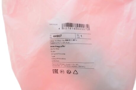 Відбійник заднього амортизатора febі Bilstein 44907