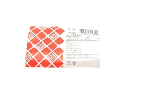 Патрубок гальмівний febі Bilstein 181235