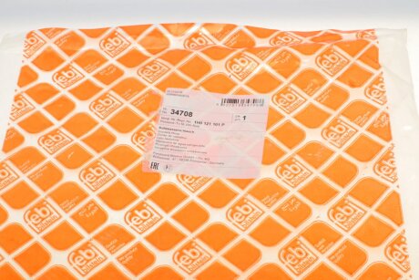 Патрубок радиатора печки febі Bilstein 34708