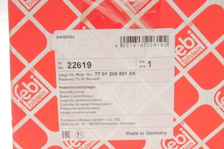 Передний амортизатор febі Bilstein 22619