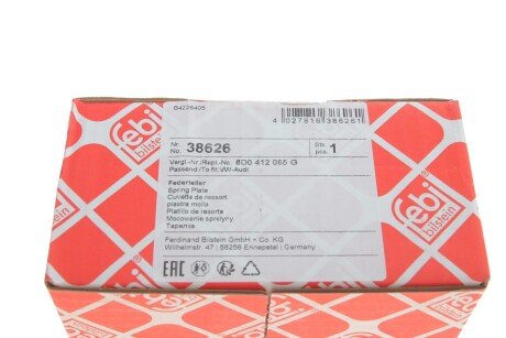 Передний амортизатор febі Bilstein 38626