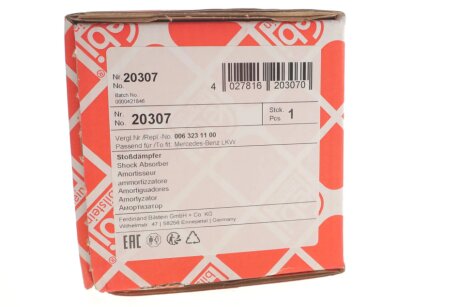 Передній амортизатор (стойка) febі Bilstein 20307