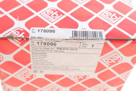 Передний тормозной суппорт febі Bilstein 178096