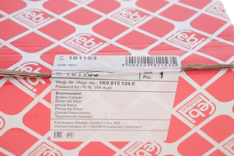 Передний тормозной суппорт febі Bilstein 181153