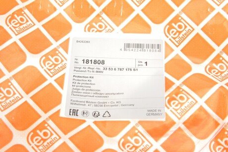 Пилозахисний к-т амортизатора febі Bilstein 181808