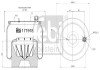 Пневмоподушка febі Bilstein 171918