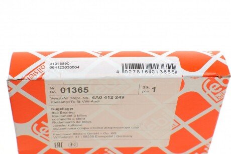 Подшипник опоры амортизатора febі Bilstein 01365