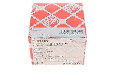 Подшипник передней ступицы febі Bilstein 05581