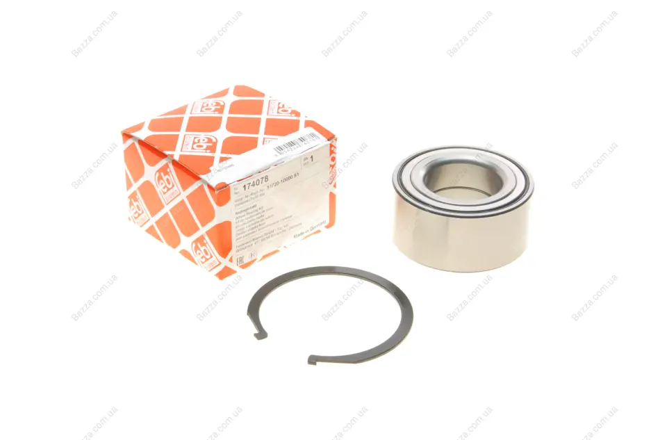 Подшипник передней ступицы febі bilstein 174078
