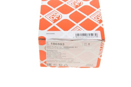 Подшипник передней ступицы febі Bilstein 180593