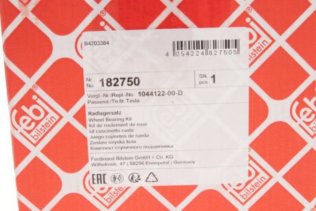 Підшипник передньої ступиці febі Bilstein 182750