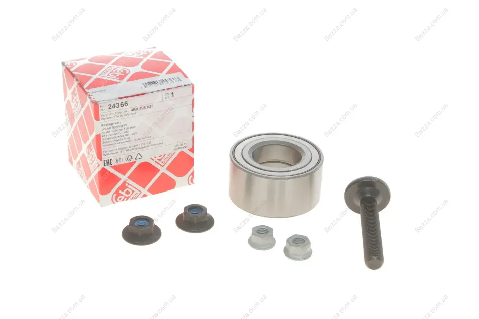 Подшипник передней ступицы febі bilstein 24366