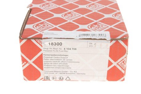 Подшипник вала кард. FORD КПП (FEBI) febі Bilstein 18300