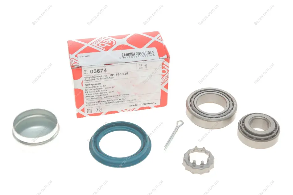 Подшипник задней ступицы febі bilstein 03674