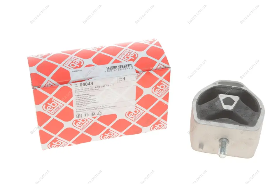 Подушкa КПП слева Audi; Skoda; VW (пр-во FEBI) febі bilstein 09044
