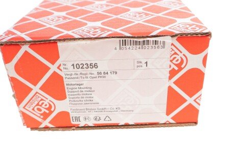 Подушка (опора) двигуна febі Bilstein 102356