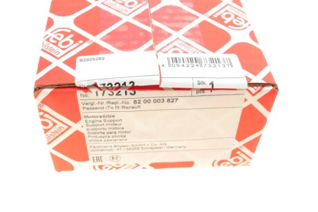 Подушка (опора) двигателя febі Bilstein 173213