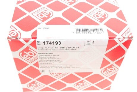 Подушка (опора) двигателя febі Bilstein 174193