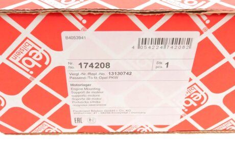Подушка (опора) двигуна febі Bilstein 174208