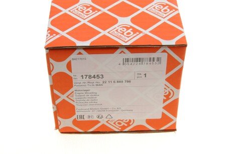 Подушка (опора) двигателя febі Bilstein 178453