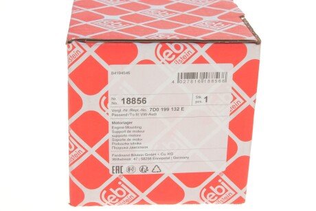 Подушка (опора) двигателя febі Bilstein 18856