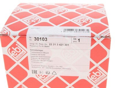 Подушка (опора) двигуна febі Bilstein 30103