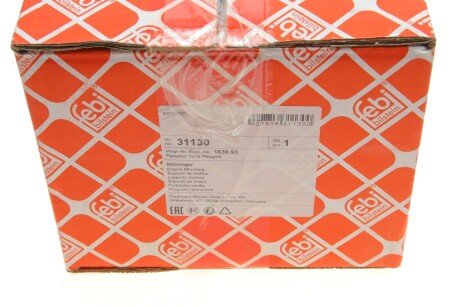 Подушка (опора) двигателя febі Bilstein 31130