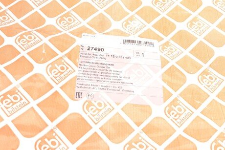 Прокладка клапанної кришки febі Bilstein 27490