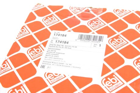 Задня пружина febі Bilstein 174184