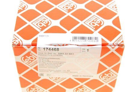 Пыльник шруса (гранаты) внутренний-наружный febі Bilstein 174468