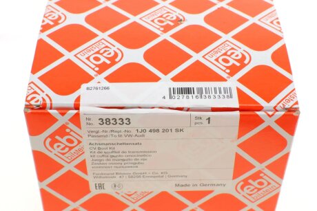 Пыльник шруса (гранаты) внутренний-наружный febі Bilstein 38333