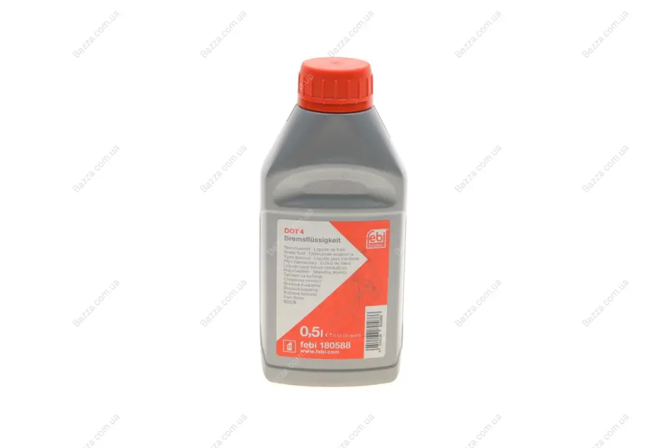 Рідина гальм. FEBI DOT4 (Каністра 0,5л) Febі Bilstein 180588 (фото 1)