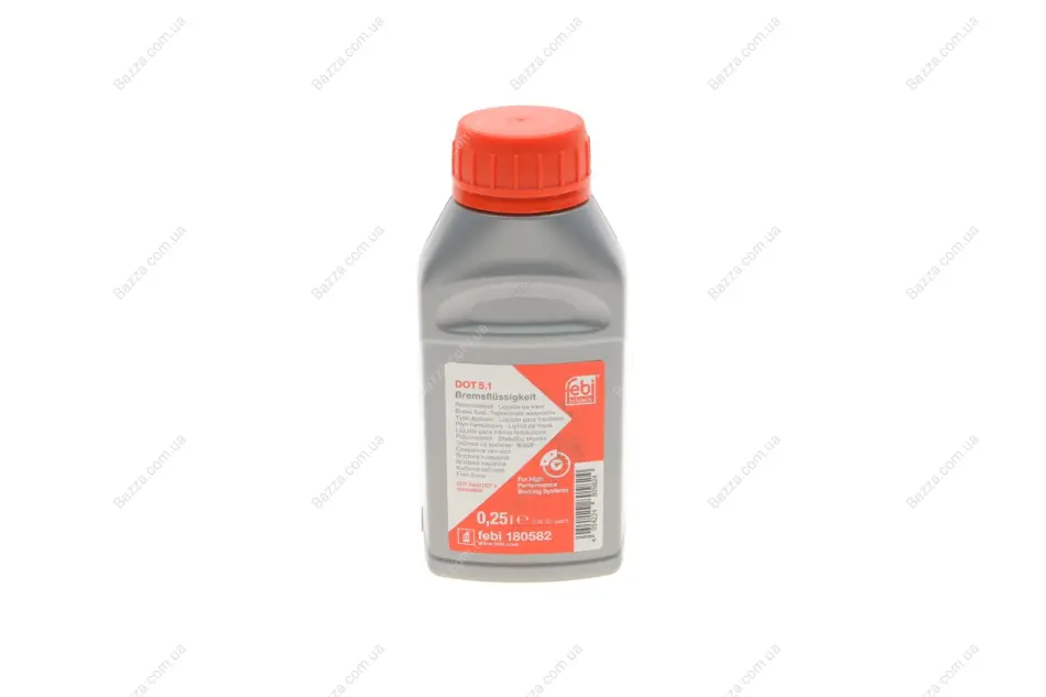 Рідина гальмівна DOT 5.1 0.25L febі bilstein 180582