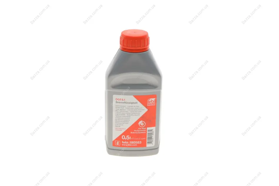 Рідина гальмівна DOT 5.1 0.5L febі bilstein 180583