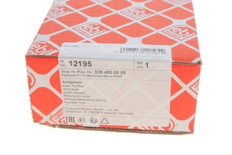 Рульова тяга febі Bilstein 12195