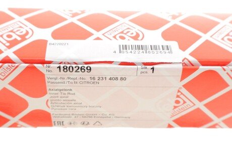 Рулевая тяга febі Bilstein 180269