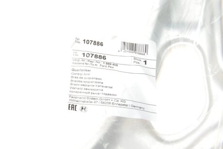 Рычаг передней подвески febі Bilstein 107886