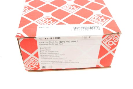 Важіль передньої підвіски febі Bilstein 175158