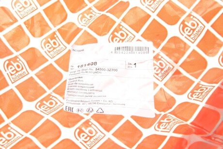 Важіль передньої підвіски febі Bilstein 181408