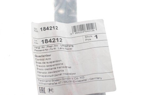Рычаг передней подвески febі Bilstein 184212
