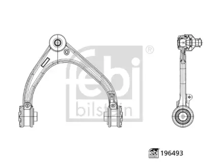 Важіль передньої підвіски febі bilstein 196493