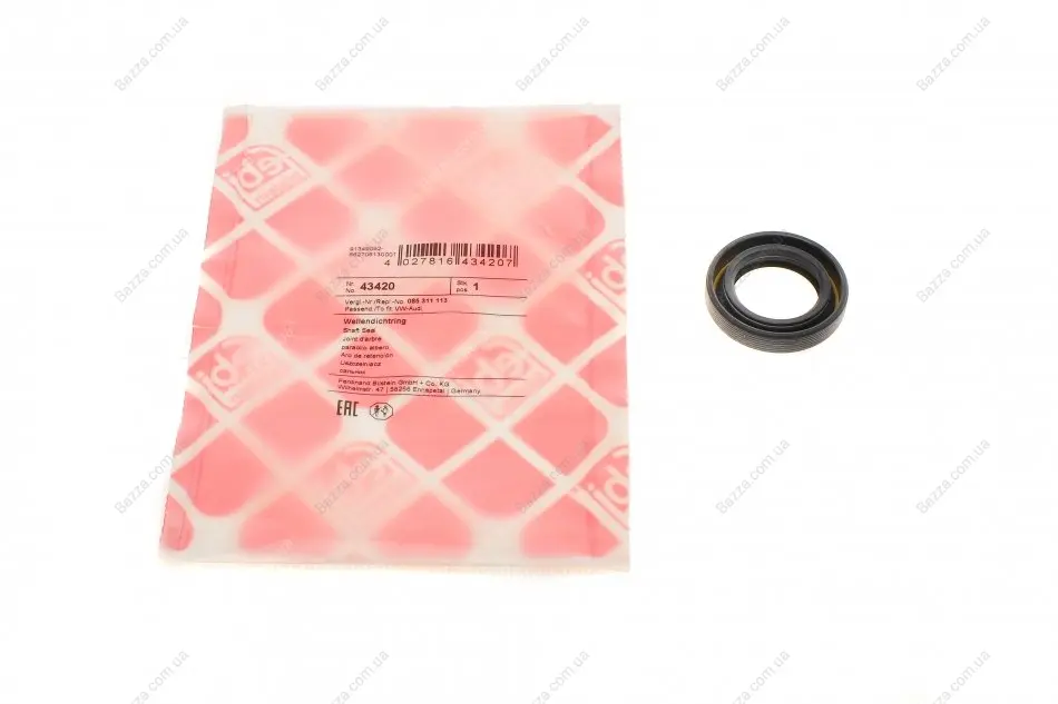 Сальник гидроусилителя руля (гура) febі bilstein 43420