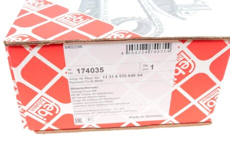 Сальник розподільного вала febі Bilstein 174035