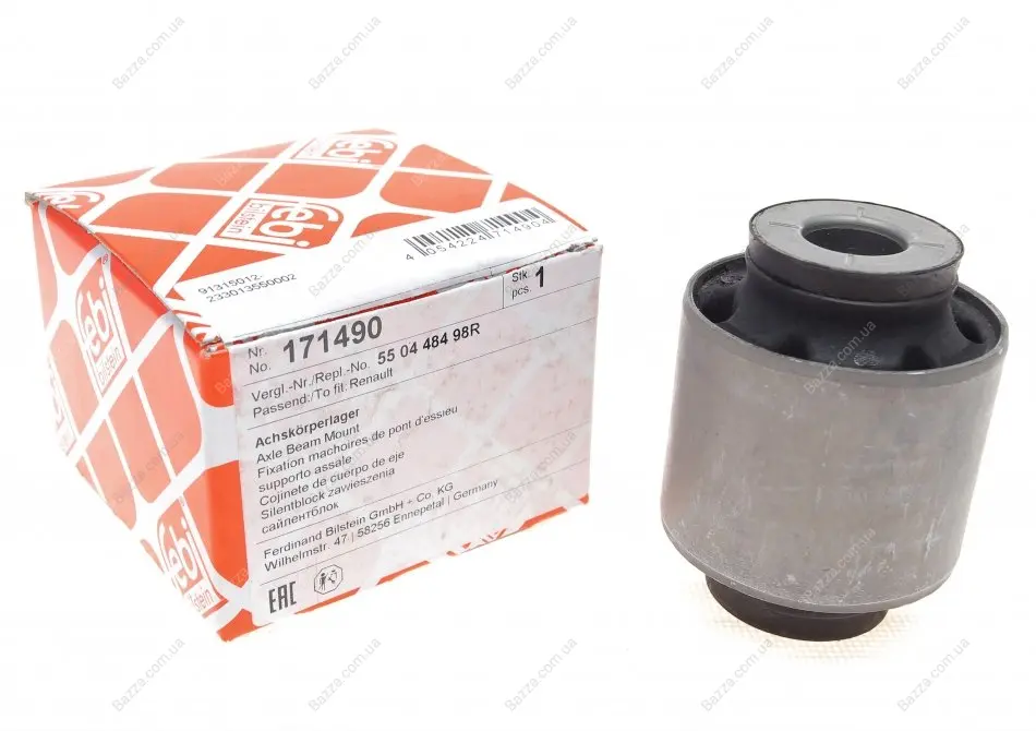 Сайлентблок балки Febі Bilstein 171490 (фото 1)