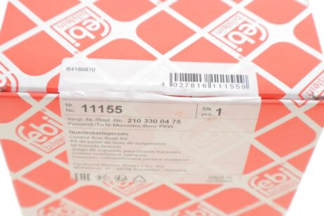 Сайлентблок переднего рычага febі Bilstein 11155